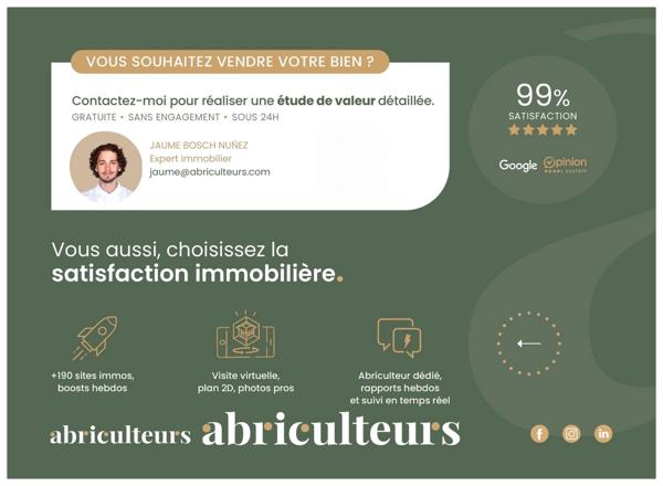 Splendide Appartement de 128.0 m² dans une résidence récente et sécurisée en vente à Villeneuve-la-Garenne (92390)