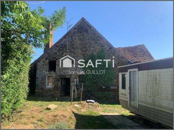 Maison en pierre à rénover entièrement – Fort potentiel