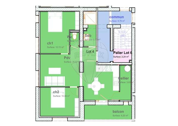 Appartement  en vente - Pas-de-Calais - 62