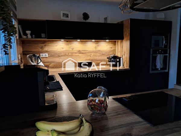 Sans travaux, cuisine aménagée neuve