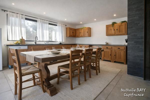 Maison 182 m² + Annexe + Terrain piscinable