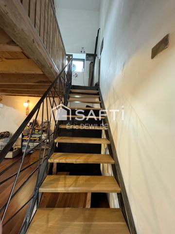 Maison en pierre rénovée, atypique, lumineuse et performante