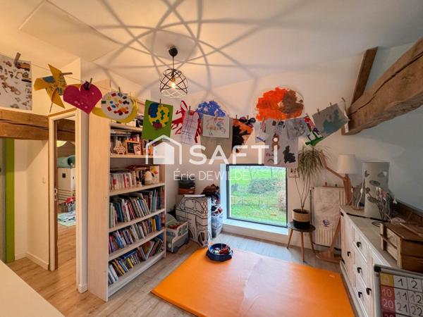 Maison en pierre rénovée, atypique, lumineuse et performante