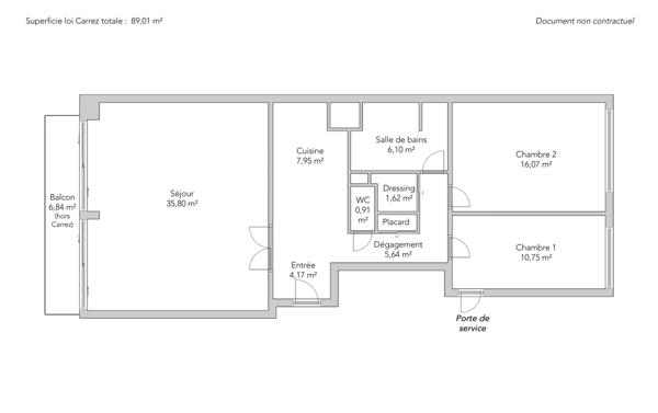 Appartement Paris 16 e - CŒUR DE PASSY