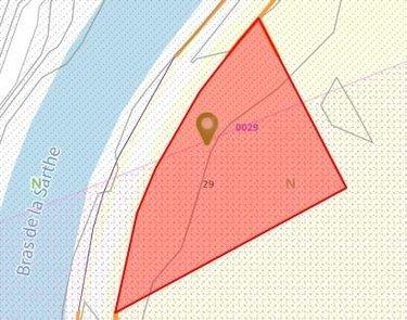 Terrain de loisirs - Bois - Etang à vendre à Le Mans dans la Sarthe (72000), ref : 72126-2902