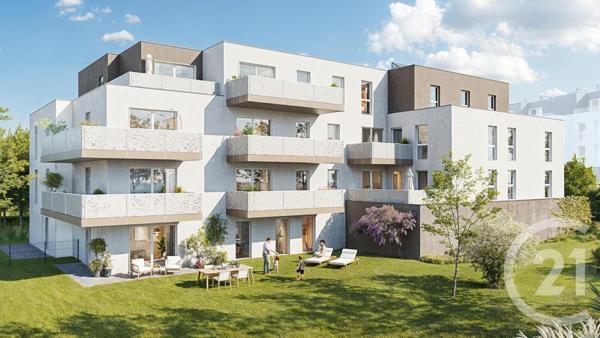 Appartement F3 à vendre  3 pièces - 66,19 m2 LINGOLSHEIM - 67
