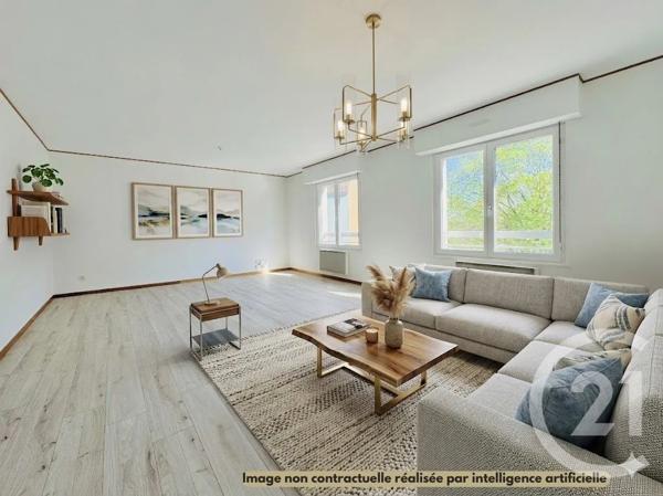 Appartement F3 à vendre  3 pièces - 75,77 m 2   LINGOLSHEIM  - 67