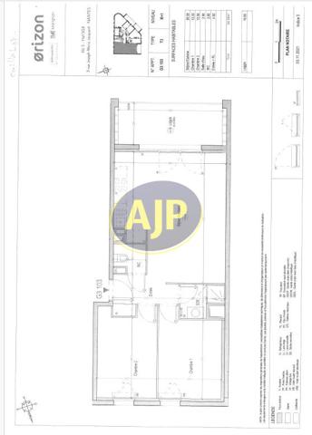 Location appartement Nantes : 824 € - AJP Immobilier Nantes Sud