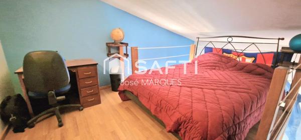 Bureau T5 153m² climatisé terrasse 40m² parking