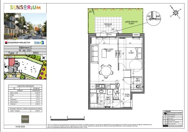 Programme neuf appartement T2