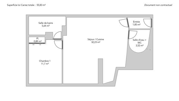 Appartement Paris 17 e - TERNES