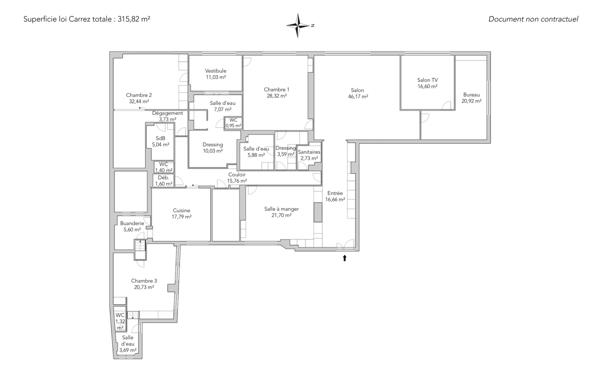 Appartement Paris 16e - HENRI MARTIN / OCDE