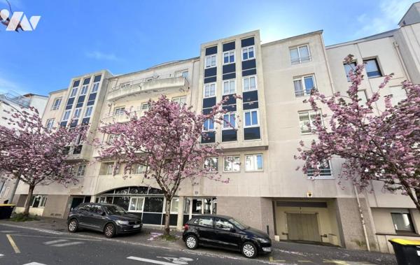 Nantes Avenue Camus côté Sud, beau T2 de 59 m², terrasse, garage, cave