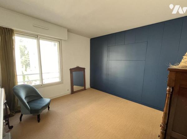 Nantes Avenue Camus côté Sud, beau T2 de 59 m², terrasse, garage, cave