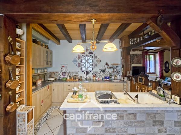 Longère de charme 123 m² – plain-pied à Prémery (58)– évolutive + terrain et dépendances