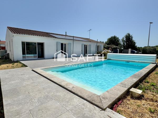 Maison 4 chambres avec piscine et dépendance