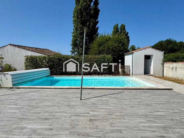 Maison 4 chambres avec piscine et dépendance