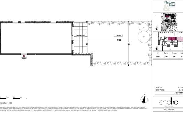 Appartement à vendre    1 pièce • 45,50 m2 Gap