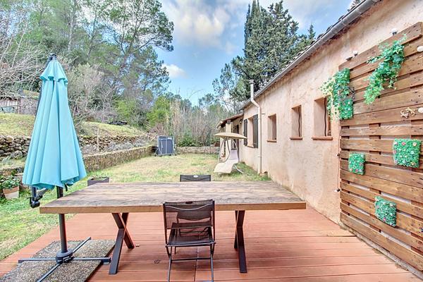 A VENDRE EN EXCLUSIVITÉ ! LORGUES Maison de plain-pied 4 pièces de 115 m² sur 2600 m² de terrain