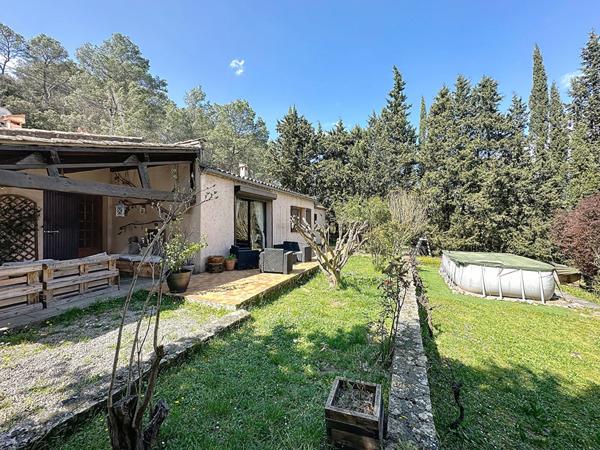 A VENDRE EN EXCLUSIVITÉ ! LORGUES Maison de plain-pied 4 pièces de 115 m² sur 2600 m² de terrain