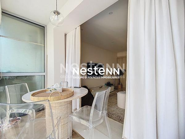 GOLFE JUAN - 2P - 40m² - BALCONS- PARKING - CENTRE VILLE - RENOVE-CAVE