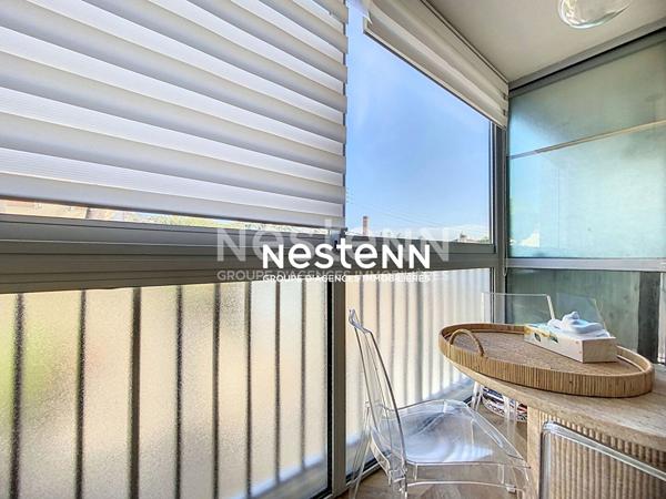 GOLFE JUAN - 2P - 40m² - BALCONS- PARKING - CENTRE VILLE - RENOVE-CAVE