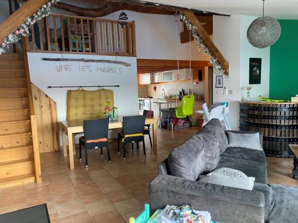 Maison charentaise Semussac 120 m²