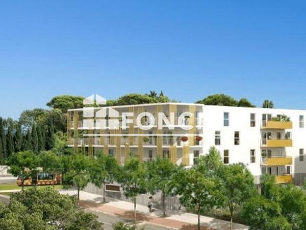 Location Appartement 3 pièces 61.4 m² - FOLIA VERDE - 4273-4325 BOULEVARD PAUL VALERY Montpellier 34070