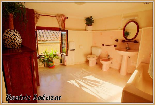 Maison de ville de 96m² sur 3 niveaux, avec belle terrasse, cave, possibilité de studio indépendant, toiture refaite.