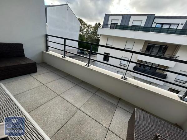 Appartement à louer 2 pièces 44.11m²