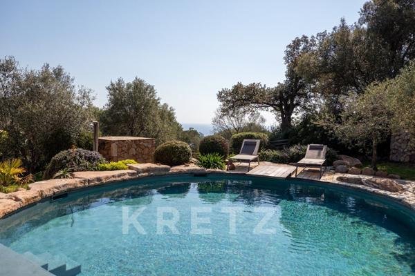 BERGERIE AVEC PISCINE ET VUE MER A PALOMBAGGIA