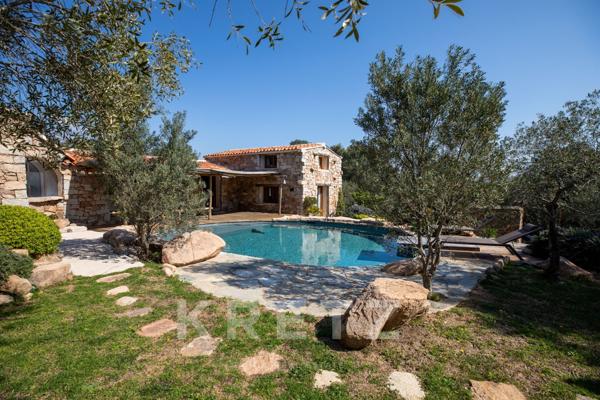 BERGERIE AVEC PISCINE ET VUE MER A PALOMBAGGIA