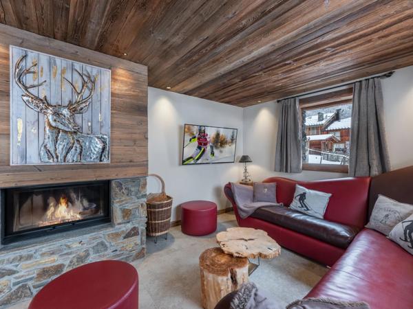 Chalet avec retour ski aux pieds à Méribel