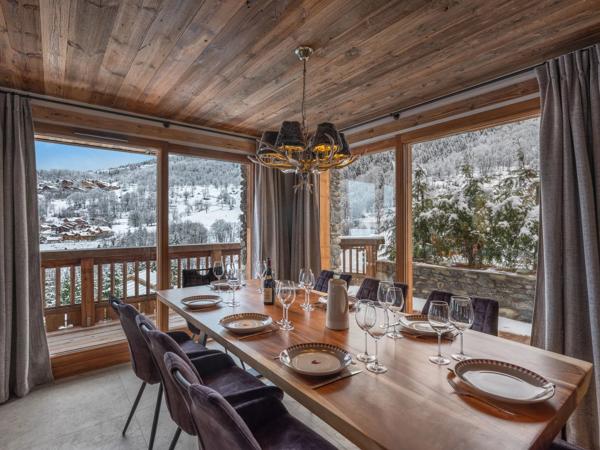 Chalet avec retour ski aux pieds à Méribel