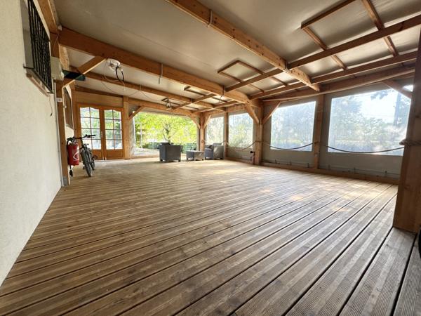 Maison contemporaine avec terrasses et jardin Lédat (47300)