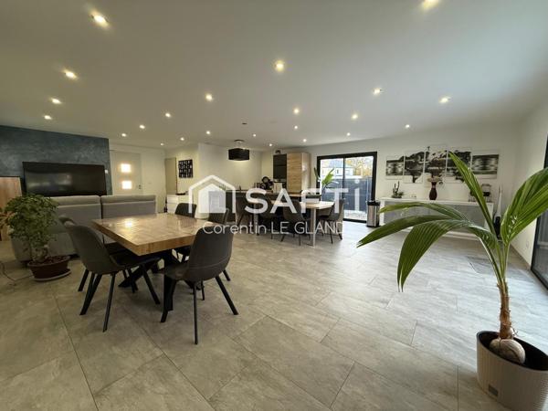 Maison contemporaine de plain-pied