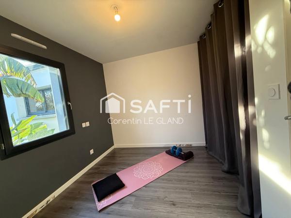 Maison contemporaine de plain-pied