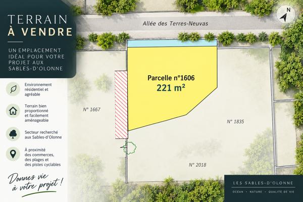 Terrain
        
        - 221 m² 149 000 € *