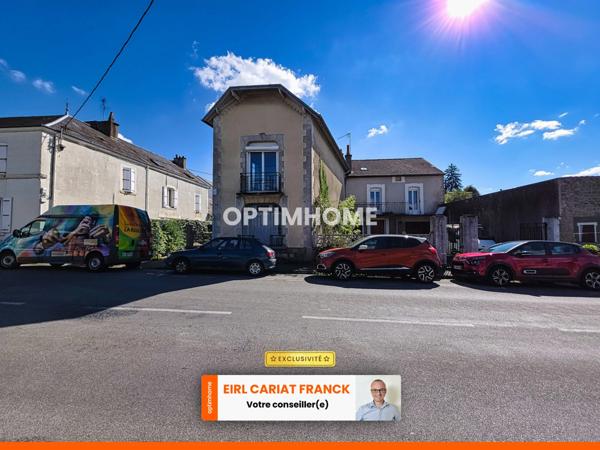 Maison à vendre 4 pièces LA SOUTERRAINE (23)