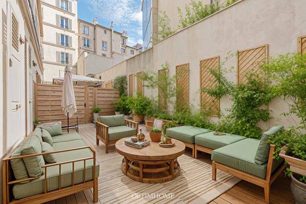 Quartier Champ-de-Mars - Vue Tour Eiffel – Appartement – 2/3 pièces avec grande terrasse sans vis-à-vis -