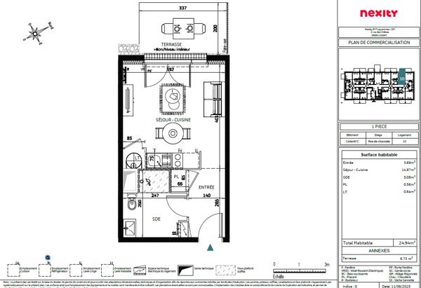 PROGRAMME NEUF LIVRAISON 4T2027 Appartement T1 à Luisant 28