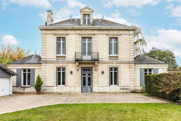 EXCLUSIVITÉ - LE BOUSCAT - MAISON DE MAÎTRE - TERRAIN DE 2 000 M² - DIVISION PARCELLAIRE POSSIBLE