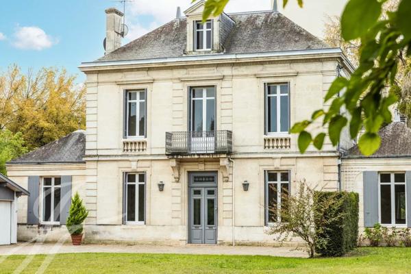 EXCLUSIVITÉ - LE BOUSCAT - MAISON DE MAÎTRE - TERRAIN DE 2 000 M² - DIVISION PARCELLAIRE POSSIBLE