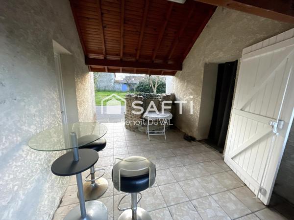 EXCLUSIVITÉ – MAISON RÉNOVÉE - 2 CHAMBRES - GARAGE