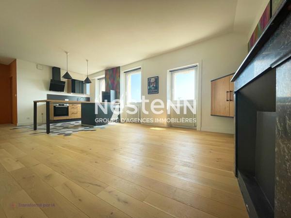 A vendre à Vannes secteur hypercentre appartement T3 bis 98 m²