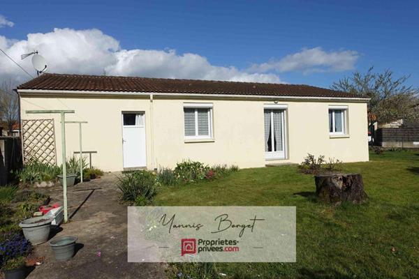 Maison plain-pied - Montaigu Centre - 2 chambres - Garage - Jardin