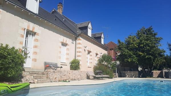 Maison à vendre à 15 minutes de Saint Avertin 4 chambres sur magnifique parcelle de plus de 2800m²