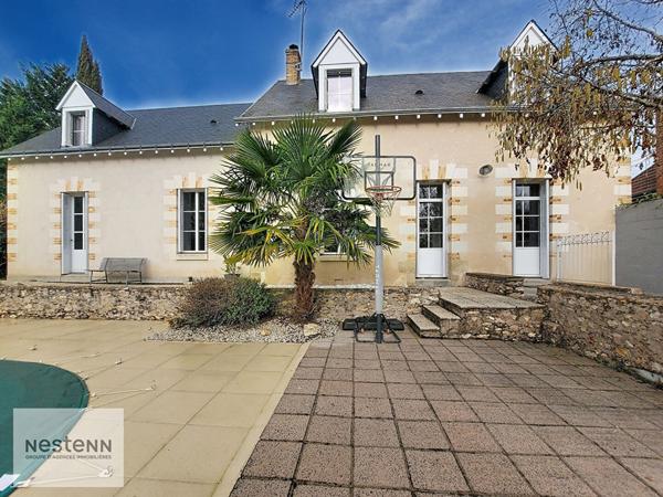 Maison à vendre à 15 minutes de Saint Avertin 4 chambres sur magnifique parcelle de plus de 2800m²