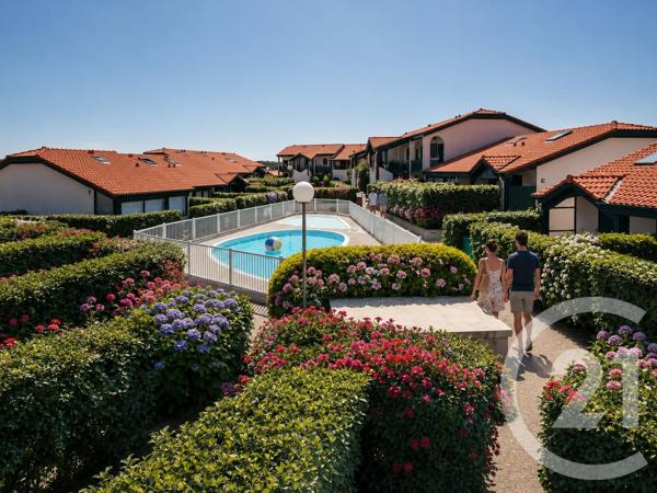 Appartement T2 à vendre  2 pièces - 24,85 m 2   CAPBRETON  - 40