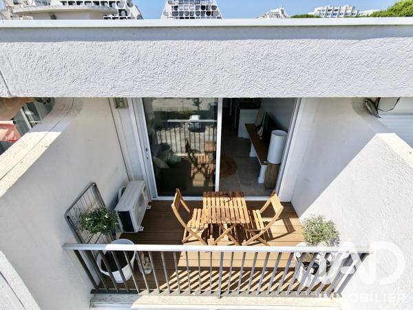 Studio à vendre 18,31 m² La Grande-Motte